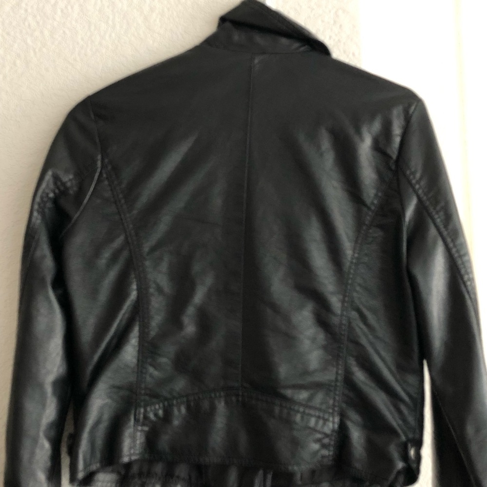 Leather jacket